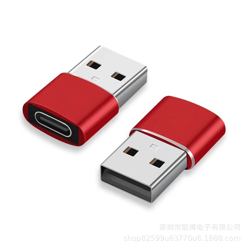 USB male to Type-C female adapter Type c female to USB Male 2.0 mobile phone data adapter adapter Item Picture