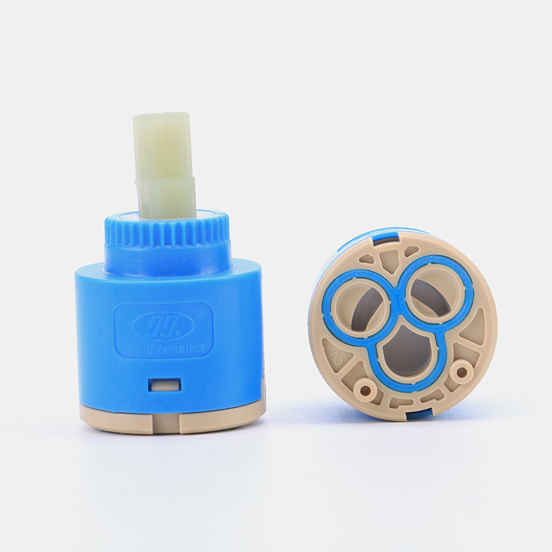 Faucet cold and hot ceramic valve core, kitchen basin, shower head, mixing valve switch handle repair parts Specification drawing
