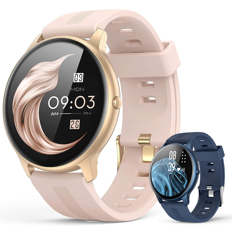 Amazon's best-selling round-screen smartwatch, heart rate monitor, fitness tracker, health bracelet, stable quality, gift for export full figure