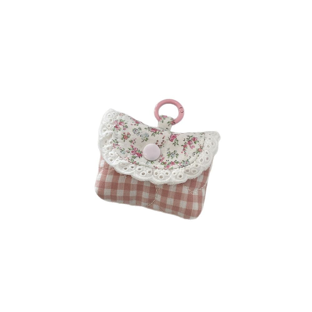 The 53243 sweet and fresh lace earphone case is suitable for Apple earphone cases with soft shells and wireless Bluetooth earphones Item Picture