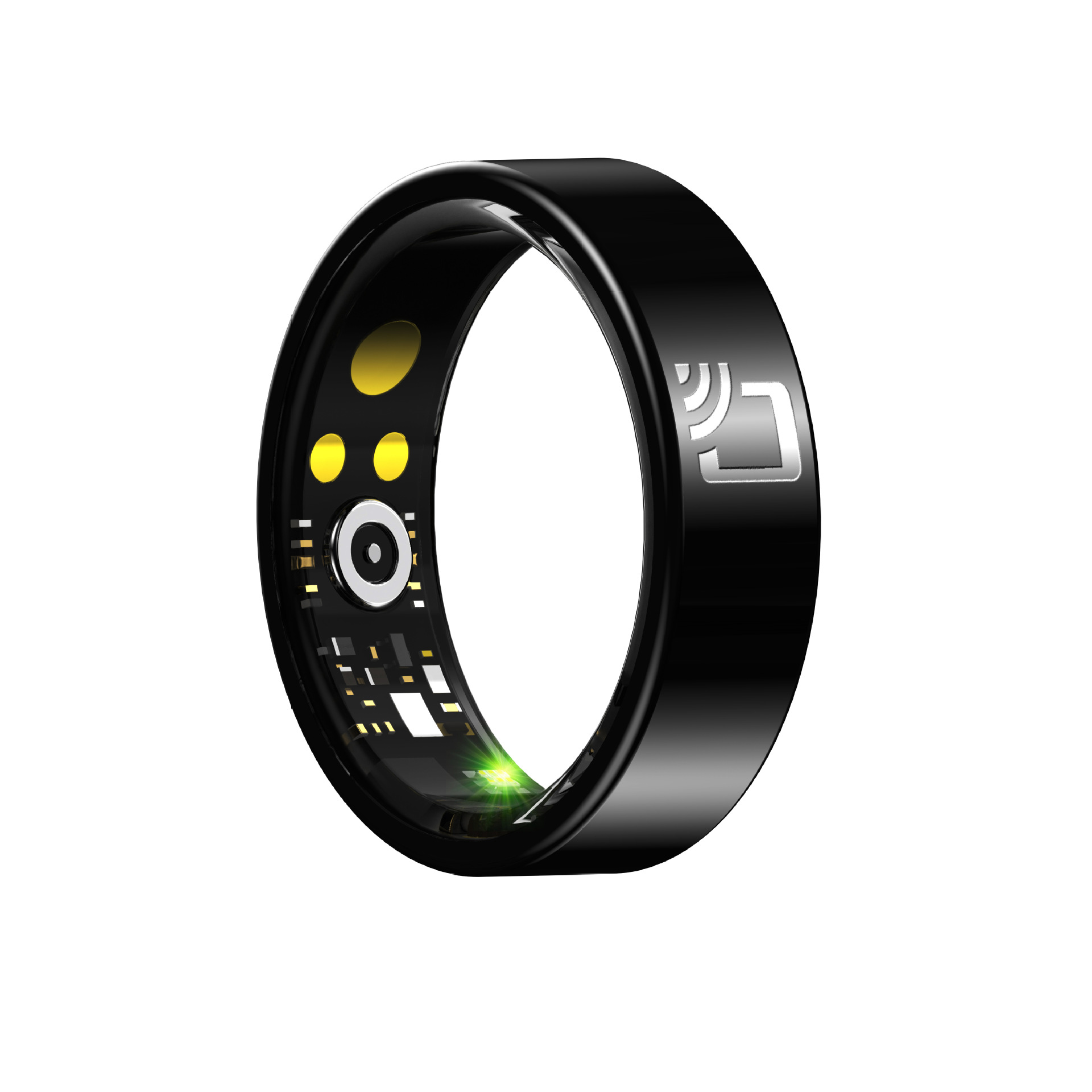 The new cross-border heart rate, blood oxygen, exercise, health and sleep automatic monitoring R20 ceramic smart ring with NFC access control Application Scenario