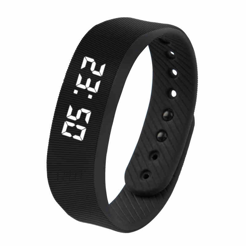 Sports smartwatch bracelet, multi-functional waterproof student watch, men's and women's electronic watch, LED bracelet T5C Item Picture