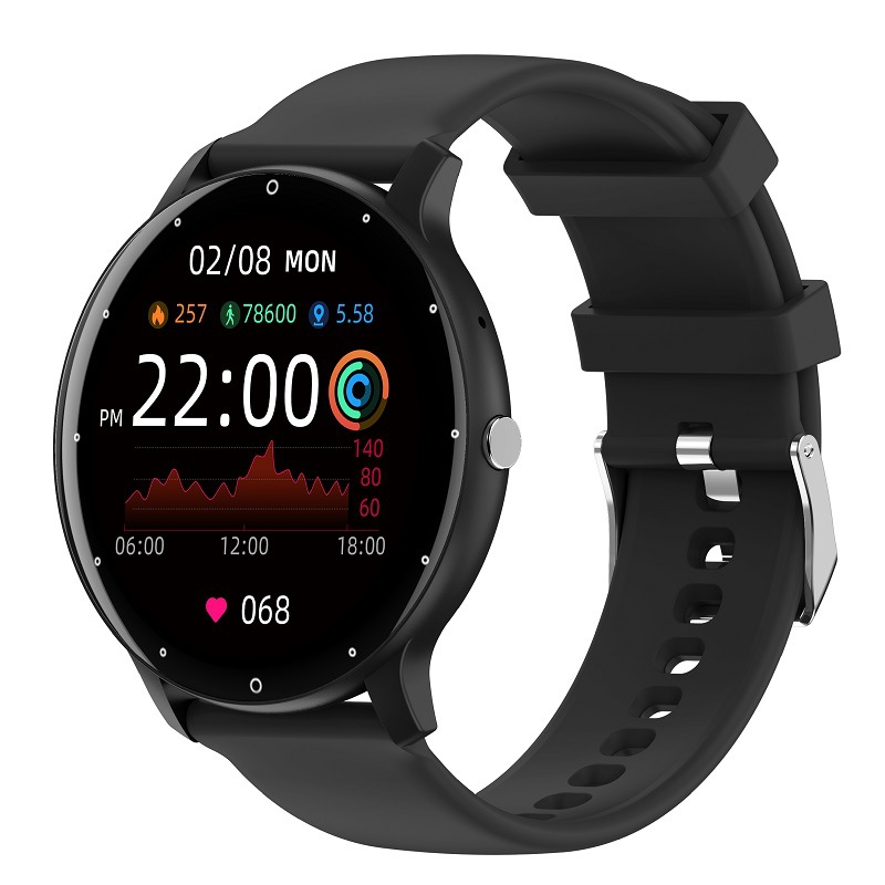 Smartwatch ZL02CPRO: Heart rate, blood pressure, blood oxygen, health monitoring, exercise remote control, photo-taking, Bluetooth smart bracelet full figure