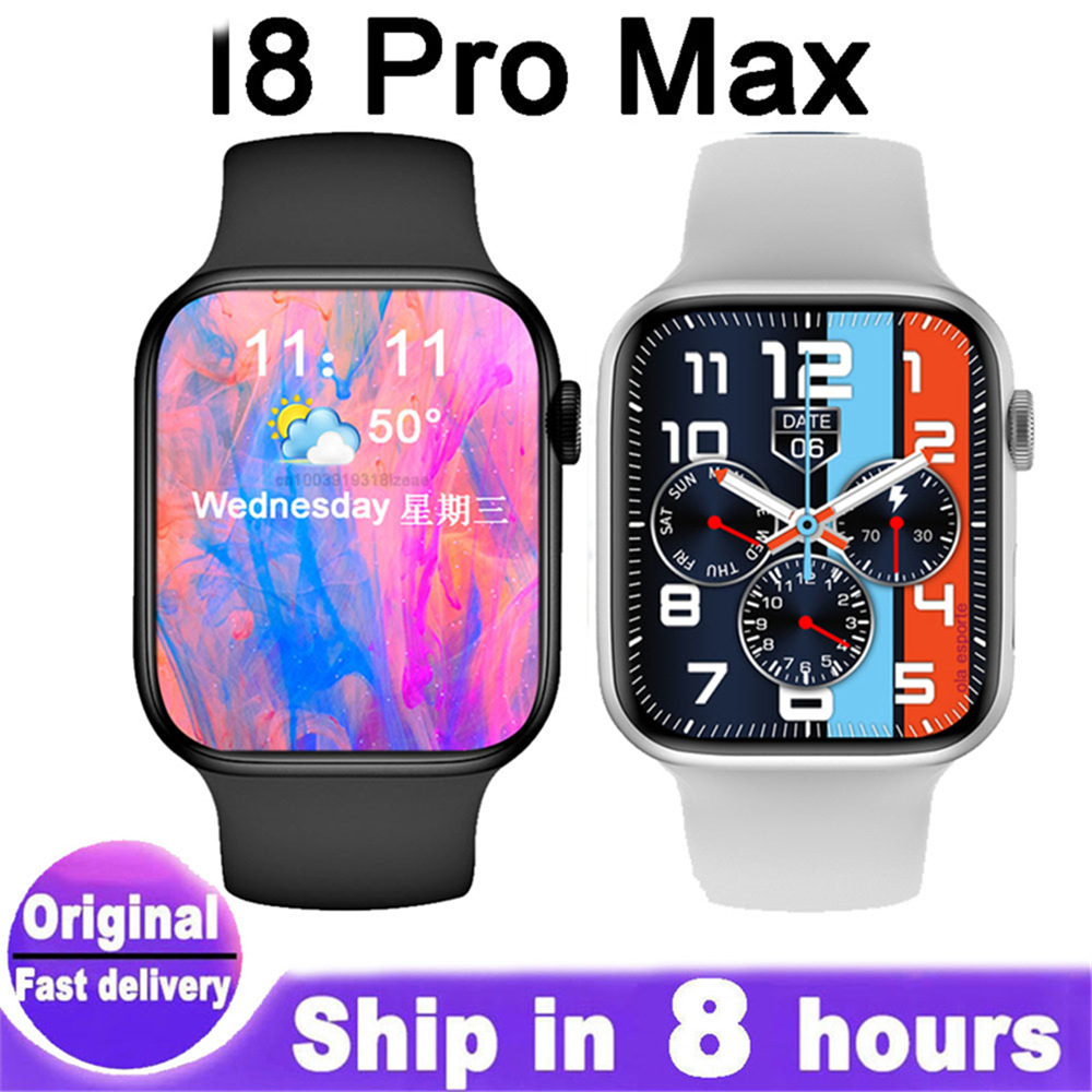 The cross-border bestseller of smartwatches, i8PROMAX, Bluetooth call, heart rate monitoring, factory direct sales, wholesale in stock details Picture