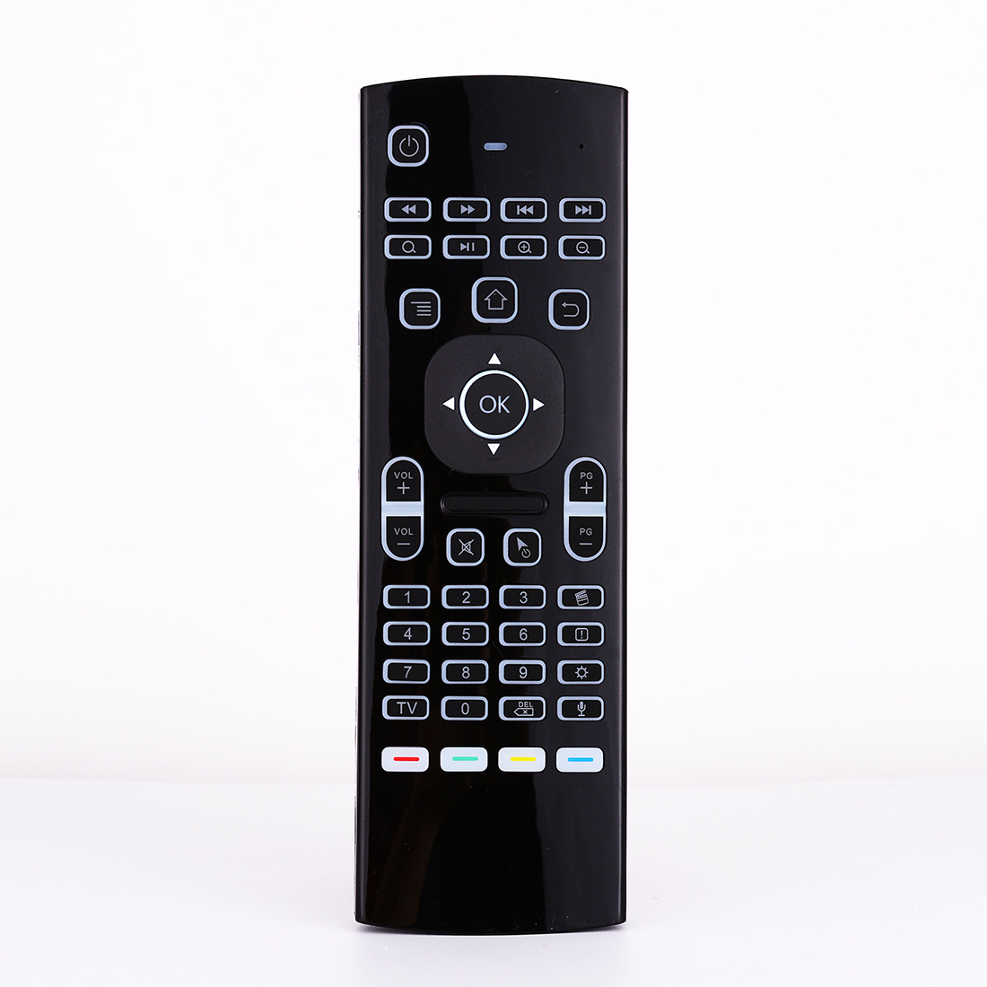 Air Mouse MX3 remote control, wireless mouse and keyboard, infrared smart TV, set-top box, voice backlight details Picture