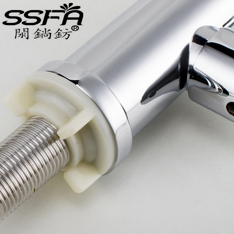 Washbasin faucet B24 pipe single-cooling small Seven Bay vertical electroplated washbasin dragon manufacturer wholesale sink Specification drawing