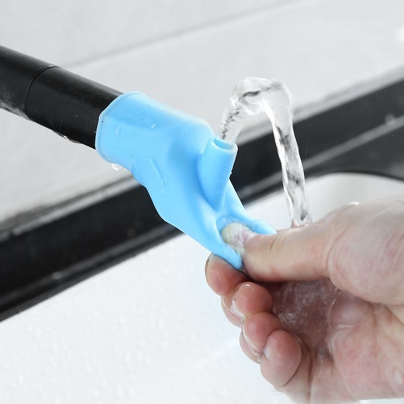 Silicone faucet extender, splash-proof faucet, universal, all-purpose children's hose connector, washbasin details Picture