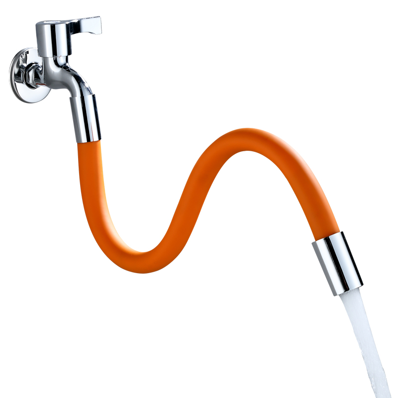 4-inch faucet extension pipe, long pipe, flexible washing machine faucet connection water pipe, can be bent, shaped and extended water pipe Item Picture