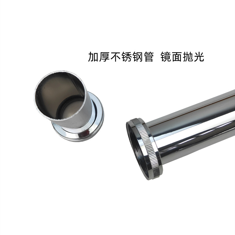 Original manufacturer's European standard stainless steel short pipe, converting European standard 40 to conventional 32 short pipe sewer pipe to extended pipe Item Picture