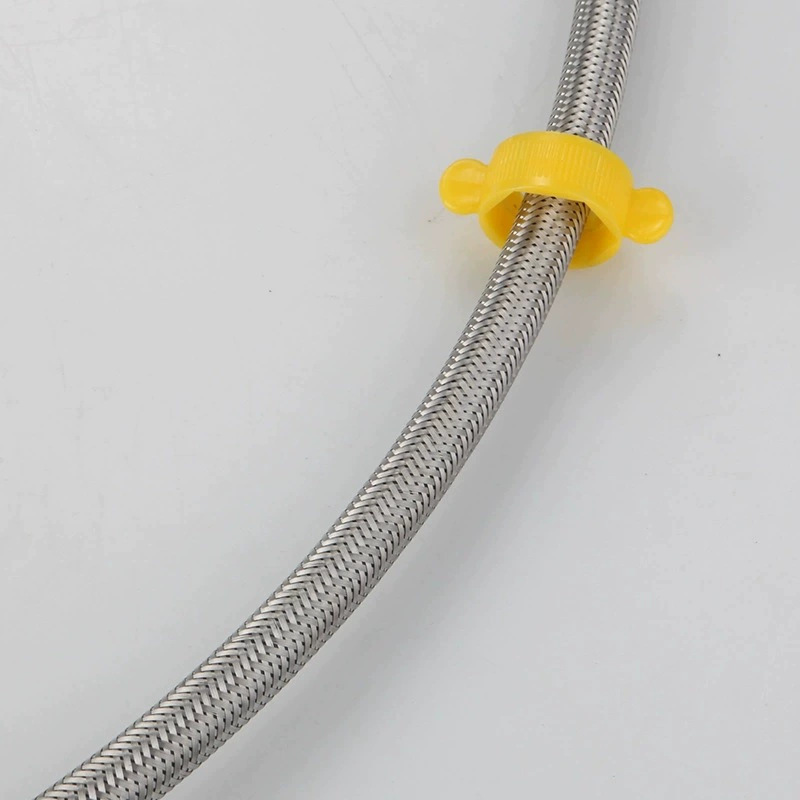 304 stainless steel braided hose faucet, water heater, toilet faucet, water inlet pipe, household 4-point high-pressure explosion-proof Specification drawing