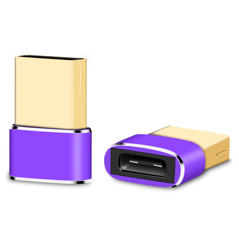 usb adapter type-c female computer mobile phone adapter otg adapter Specification drawing