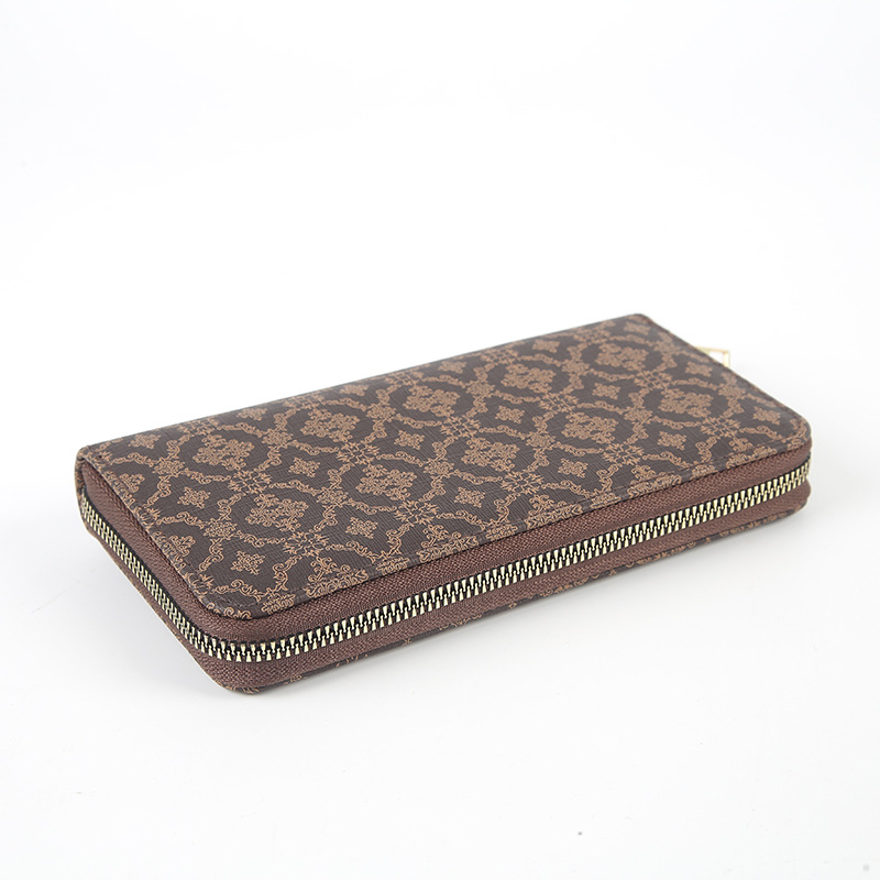 New business fashion multi-functional clutch bag, universal clutch bag, big brand style, long zipper wallet wholesale Application Scenario