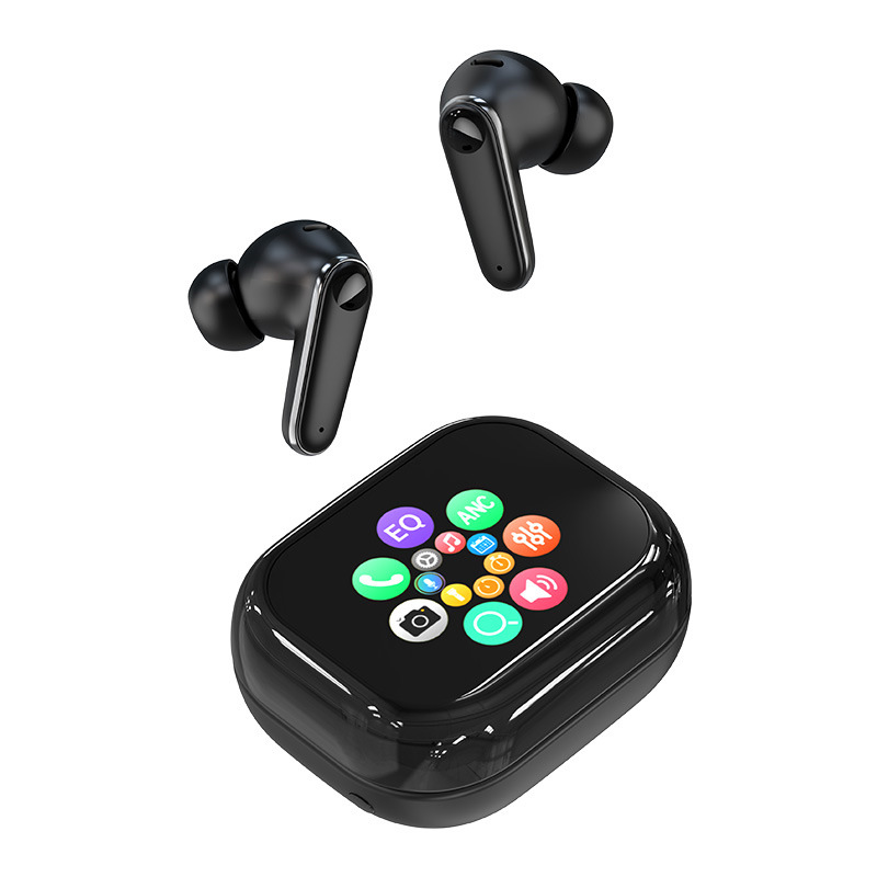 Cross-border new product C11 Bluetooth translation headphones, in-ear charging case OWS adjustable Angle in-ear sports headphones Specification drawing