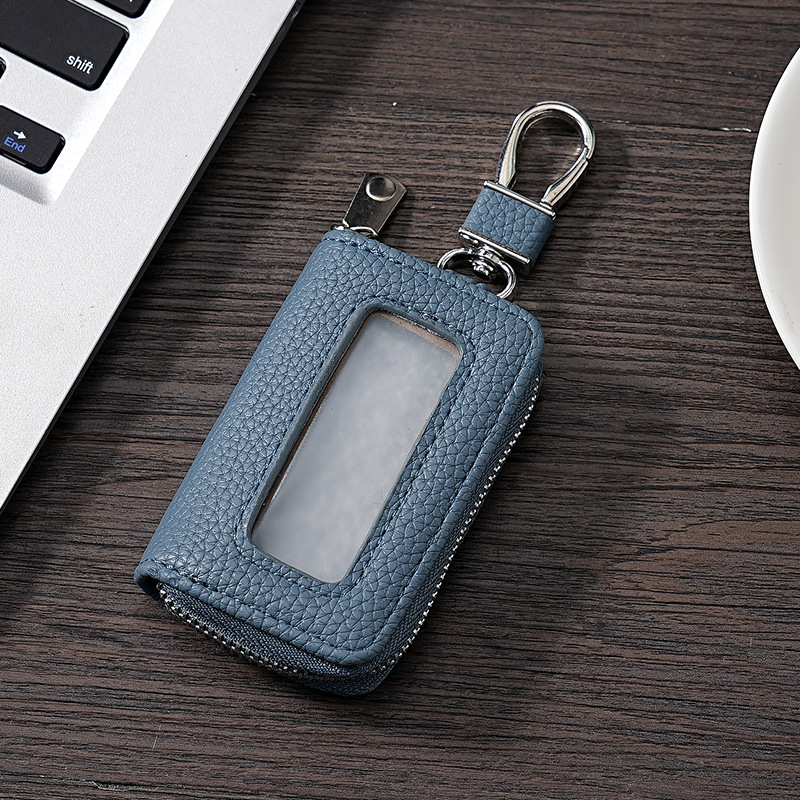Cross-border delivery of car key cases: Men's visible transparent window key case, portable waterproof multi-color universal women's case Application Scenario