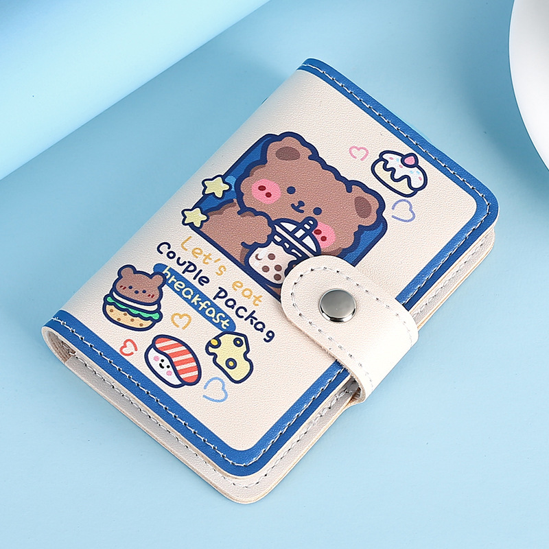 Best-selling cute card bag with multiple card slots, anti-demagnetization, large capacity, creative, fashionable and compact design, anti-theft card for women Application Scenario