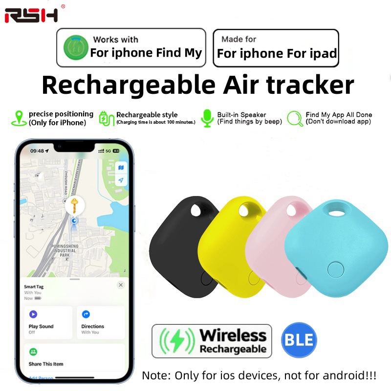 The rechargeable find my airtag is suitable for Apple's anti-loss device Bluetooth pet tracking smart anti-loss full figure