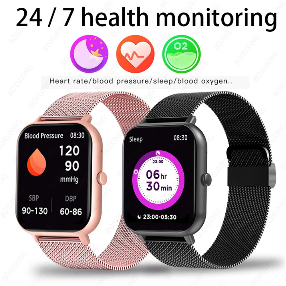 The cross-border bestseller ZL54C smartwatch features Bluetooth call, heart rate, blood pressure and blood oxygen detection, as well as outdoor sports watches Specification drawing