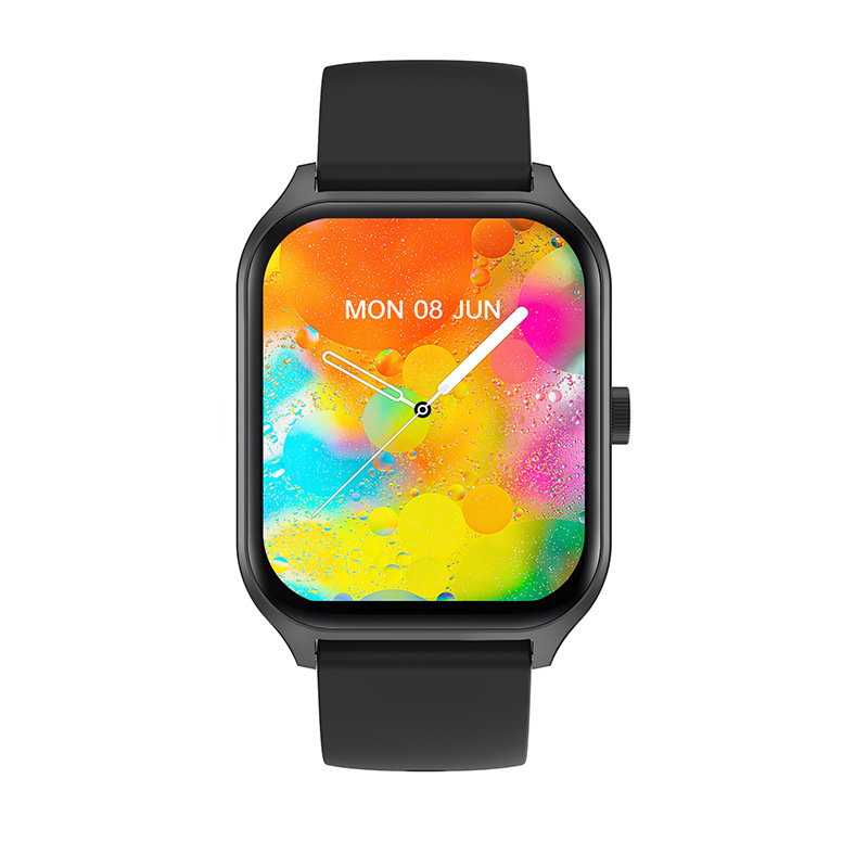 Cross-border foreign trade P58 smartwatch Heart rate, Bluetooth call voice assistant, step-counting smart bracelet, sports watch Item Picture