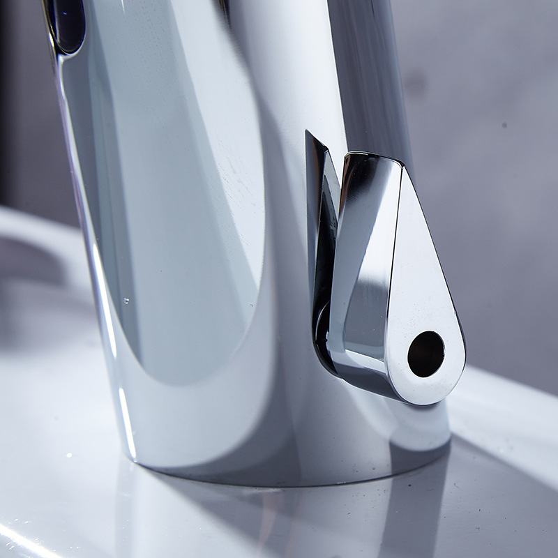 Induction faucet, fully automatic infrared intelligent induction household single-cooling hot and cold hand washing machine, induction faucet Specification drawing