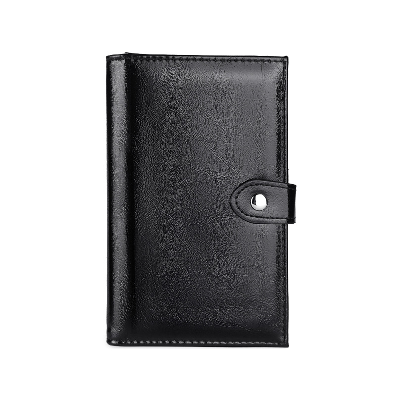 The new Ailun foreign trade simple, fashionable and high-end long women's wallet in an ins minimalist style for passport holders and documents Item Picture
