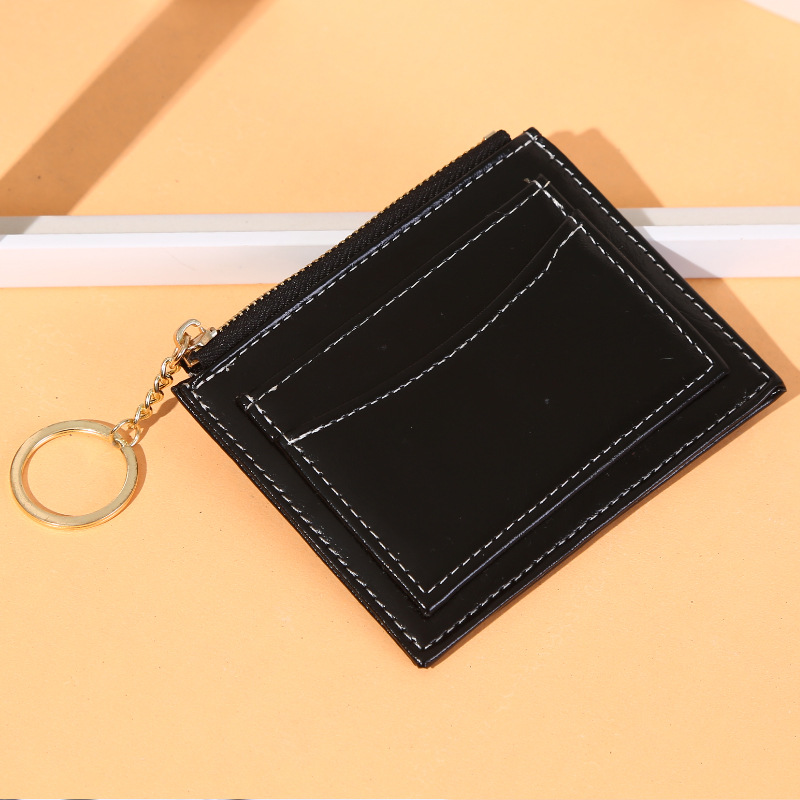 2020 Korean version new men's card holder, women's card case, coin purse, gift company customized LOGO, factory direct sales Specification drawing