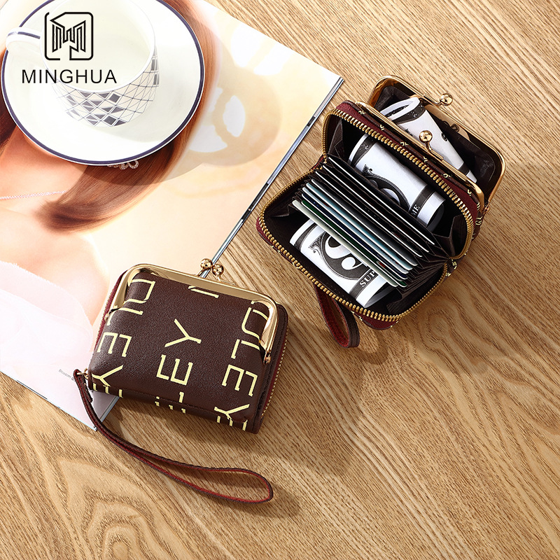 Card case, lady's wallet, ID card, retro coin purse, multiple slots, high appearance level, ID card case, wallet source factory Specification drawing