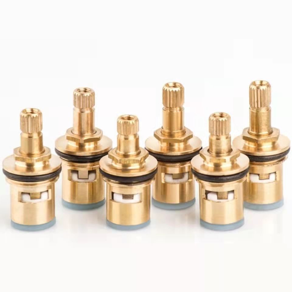 Brass valve core faucet, ceramic valve core, universal all-copper stainless steel Angle valve, quick-opening copper accessories for washing machine faucet Application Scenario