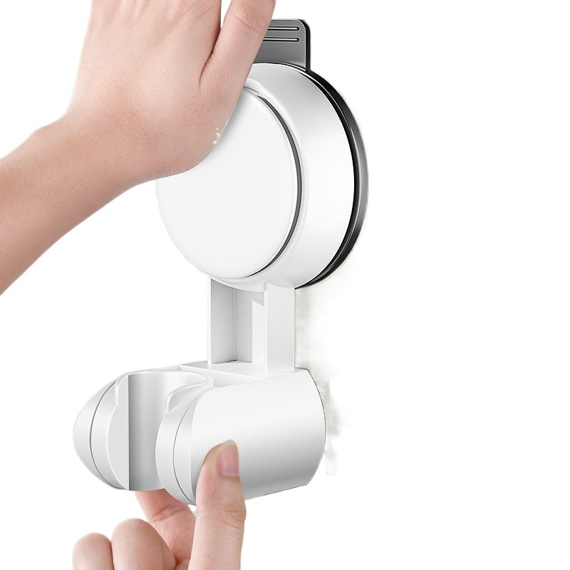 Bathroom suction cup showerhead bracket, non-drilling showerhead, bathroom lotus pod, children's rain shower hanging head, movable Item Picture