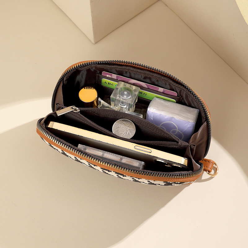 2023 New style zero wallet, women's wallet, clutch bag, long women's clutch bag, fashionable, elegant, high-end portable handbag details Picture