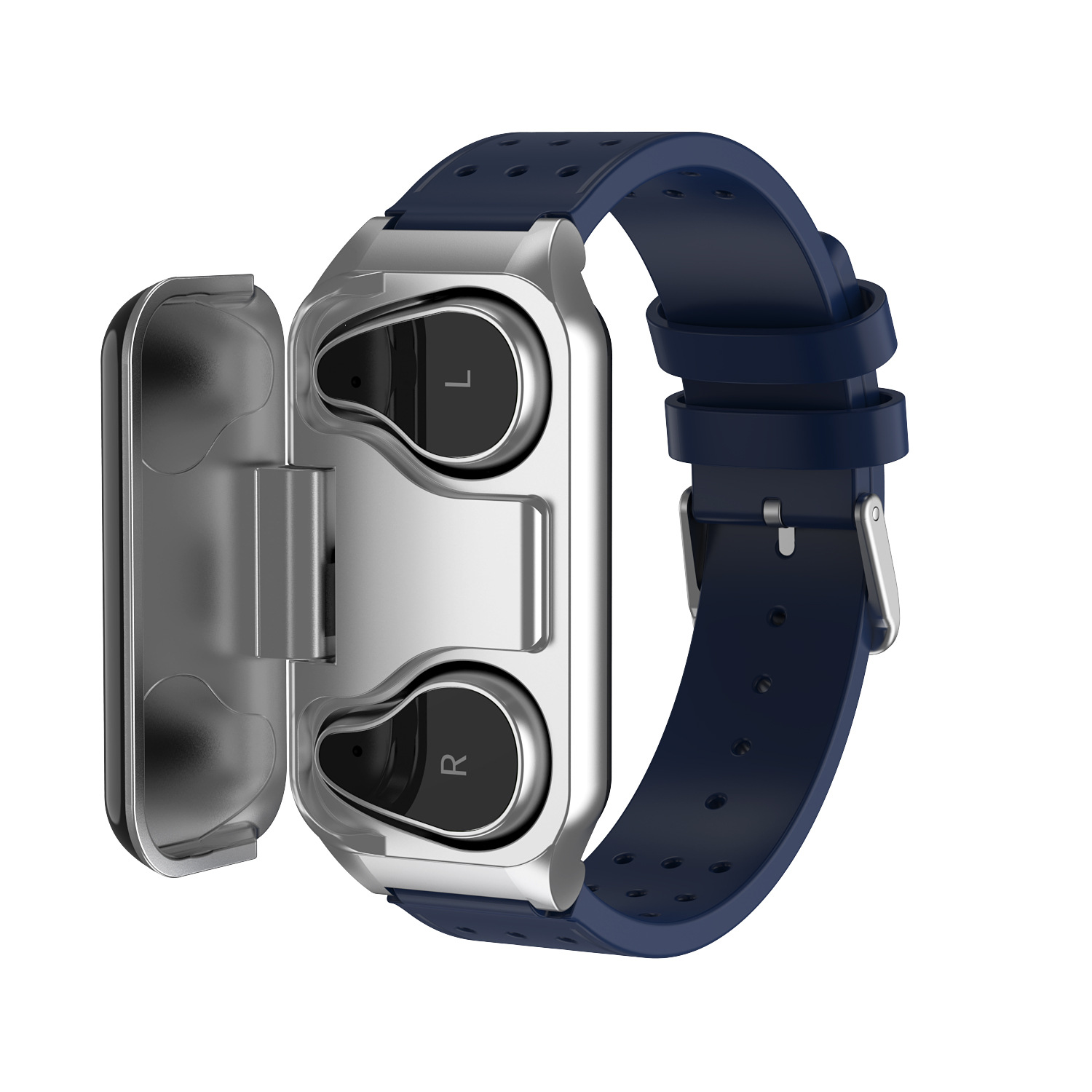 L818 smart bracelet headphones TWS dual-ear communication, heart rate and blood pressure measurement, step counting, exercise message reminder Application Scenario