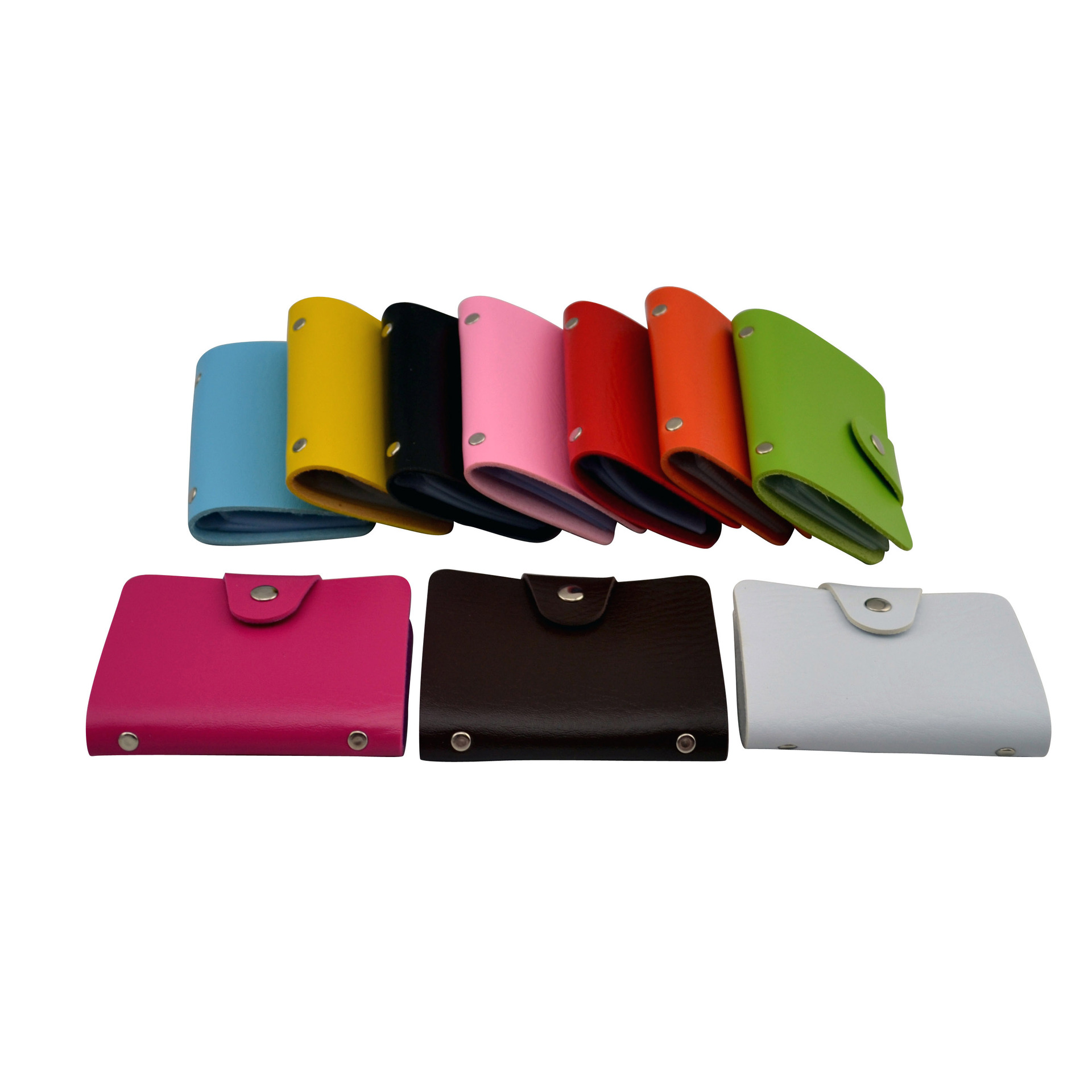 Korean version simple and fashionable men's credit card case, 24-card position bank card case in stock Application Scenario