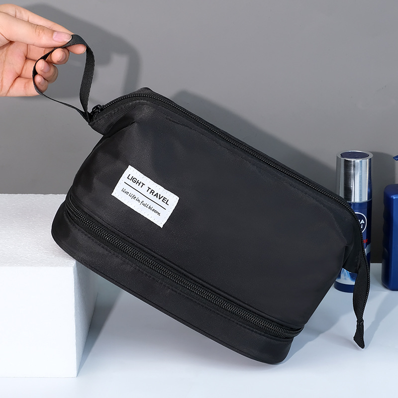Men's toiletry bags, travel portable dry and wet separation portable large-capacity toiletry storage bags, cosmetic bags wholesale full figure
