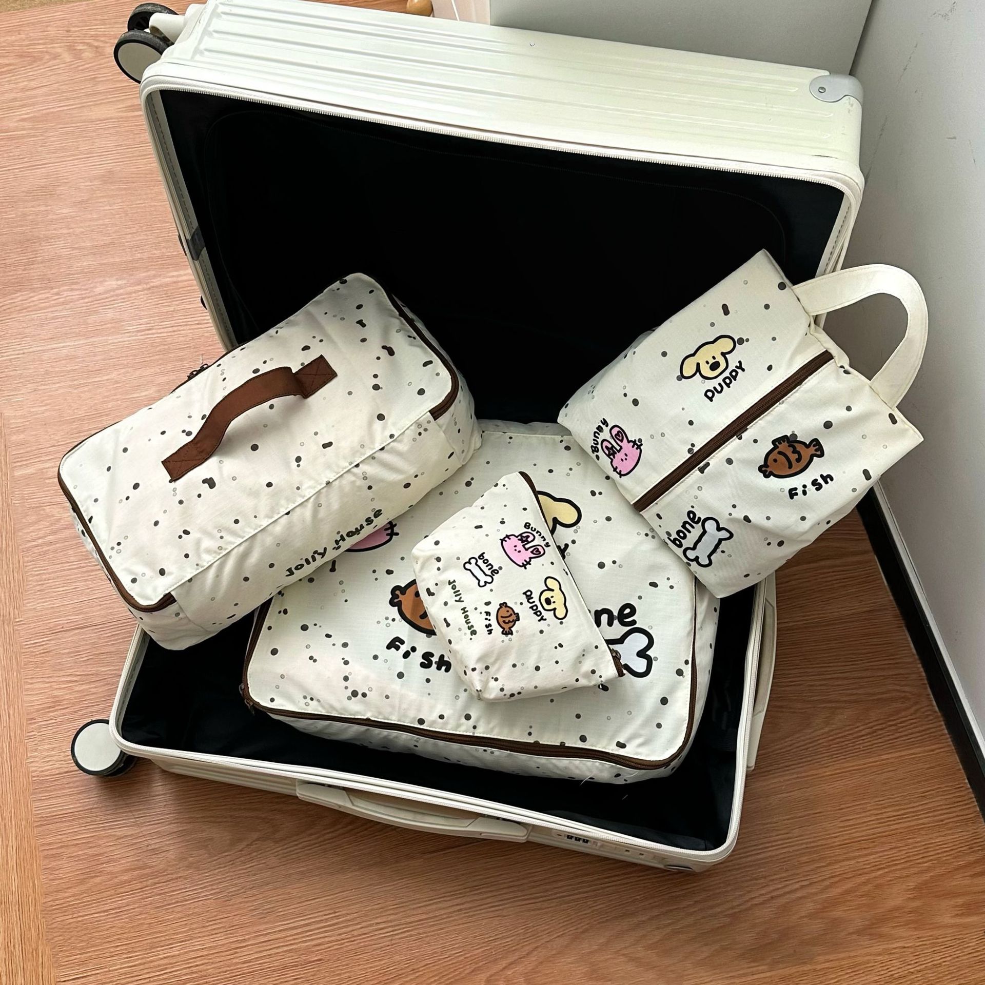Original Spot Paradise travel storage bags, clothing sorting bags, suitcase organizing bags, clothing sorting bags, ID bags Specification drawing