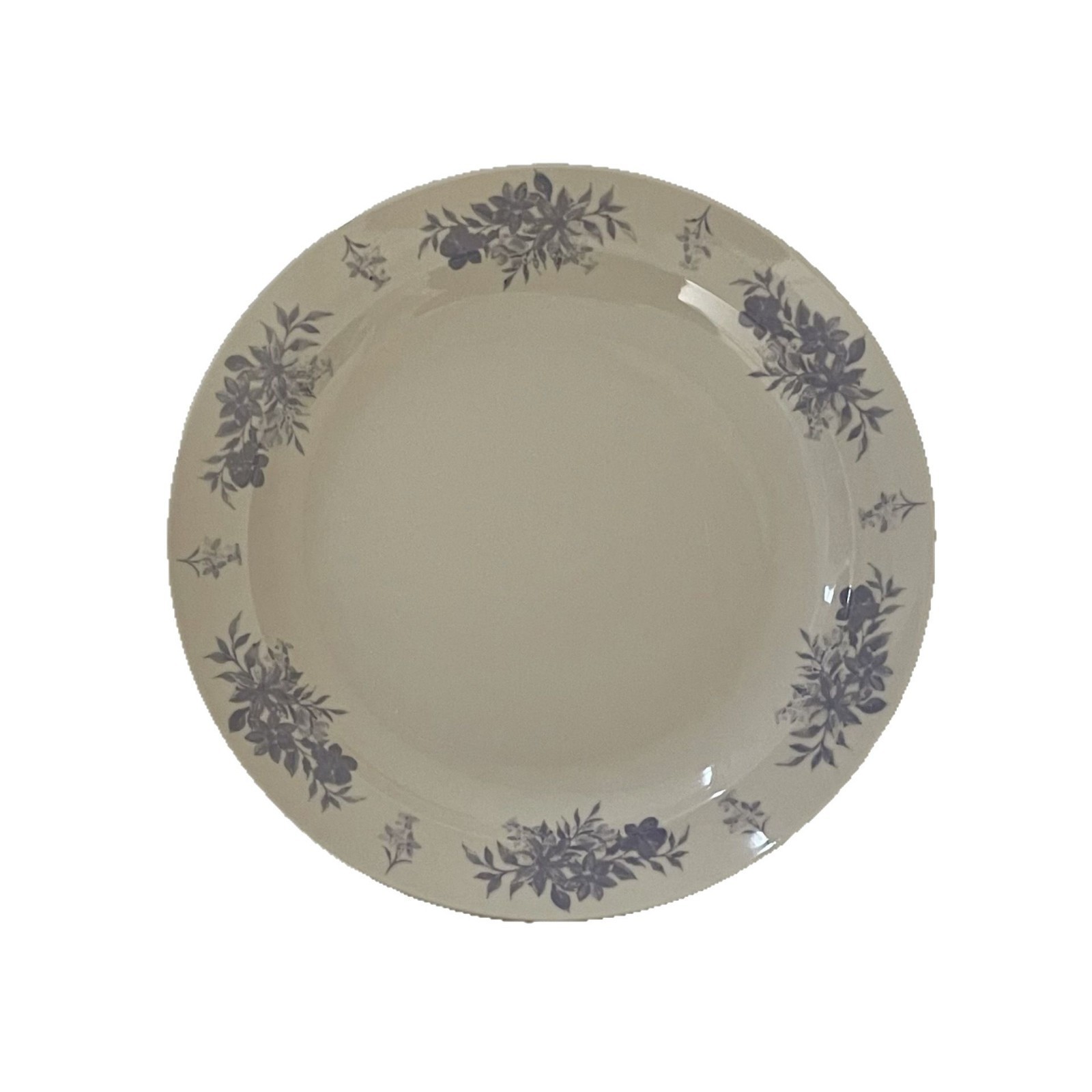 Chinese-style retro floral blue camellia ceramic plate, household high-appearancelevel dinner plate, afternoon tea plate, high-end dessert plate Item Picture