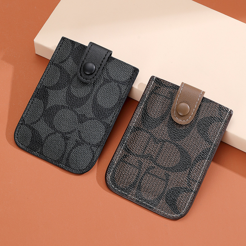 The best-selling women's card case is exquisite and high-end. 2023 new InS-style trendy anti-demagnetization, niche and high-end women's wear full figure