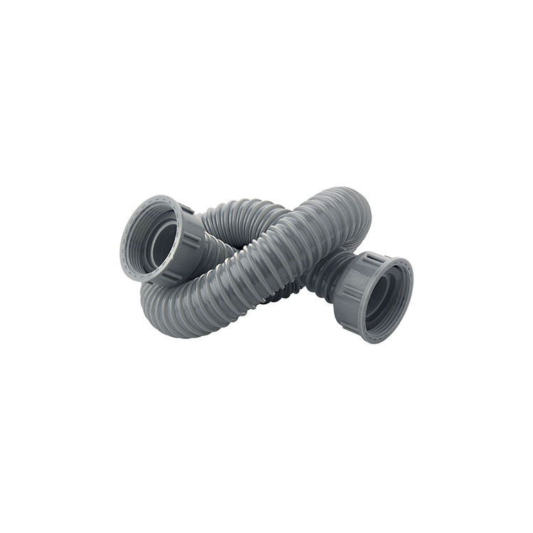 Factory direct supply of sink drainpipe, kitchen sink, sink drain pipe, double-screw head extension hose accessories Item Picture