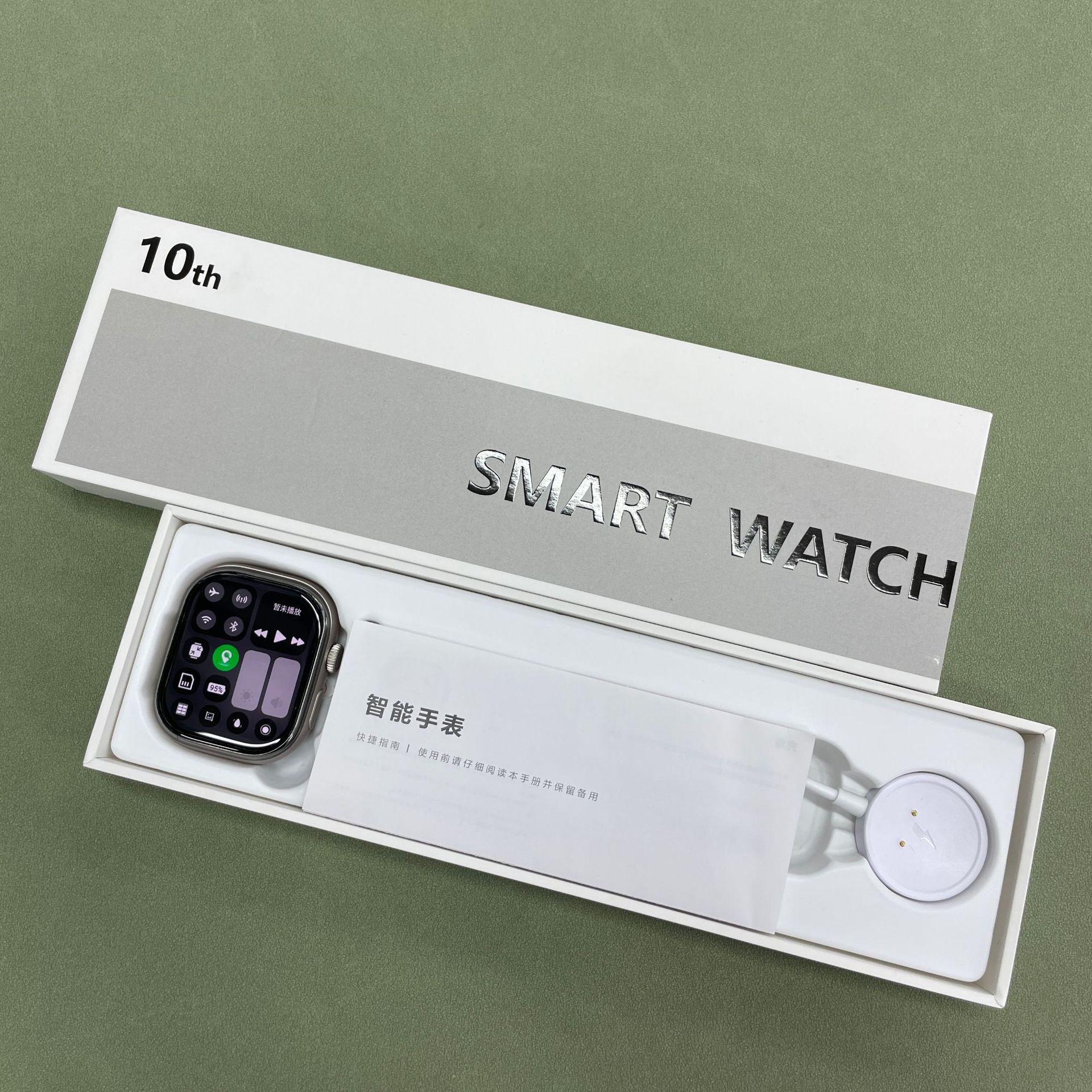 The new Standby King M53 SIM card 4G smartwatch and Shuncheng 4.0 AMOLED screen Morse Code full figure