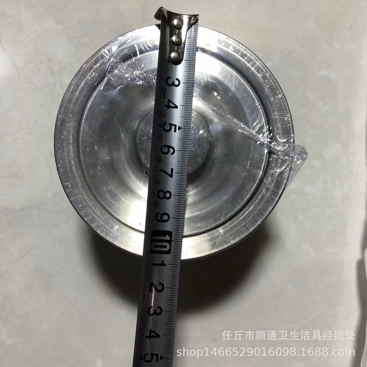 Sink drain, stainless steel drain with pipe drainage, steel wire drain pipe, vegetable sink drain Specification drawing