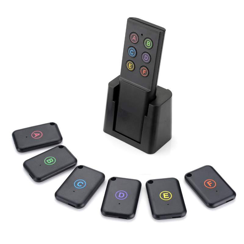 In stock, we offer a one-to-six wireless 433 smart anti-loss device, key wallet finder, and mobile phone anti-loss and lost item finder details Picture