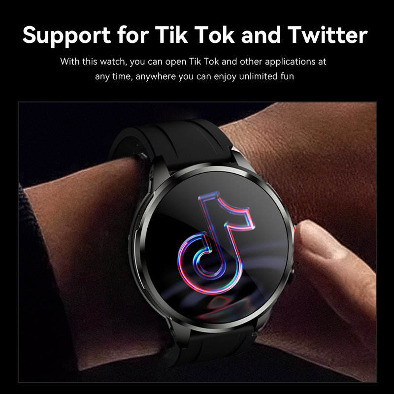 Global smartwatch card-inserting Smartwatch 1.95-inch rotating camera Heart rate and blood pressure NFC access Control H99 details Picture