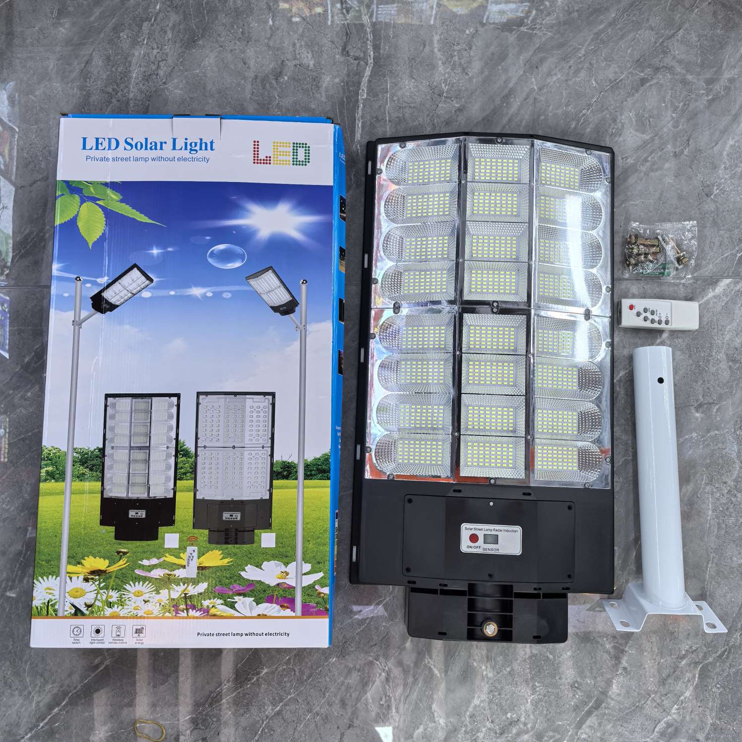 室外道路照明灯具 户外防水灯饰照明 高亮节能庭院灯太阳能路灯