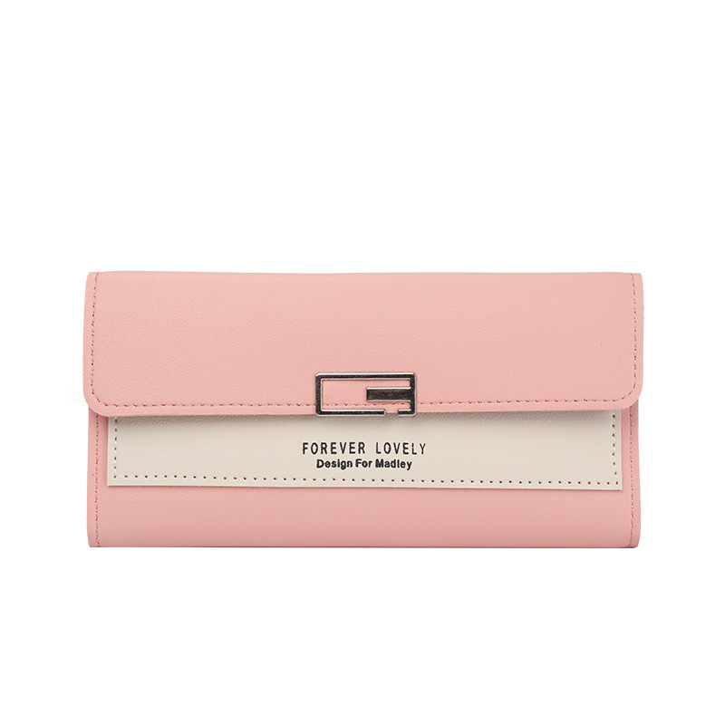 Long wallet for ladies 2021 new 30% off clutch, multi-functional PU leather bag, wallet, loose change, fashionable and versatile Item Picture
