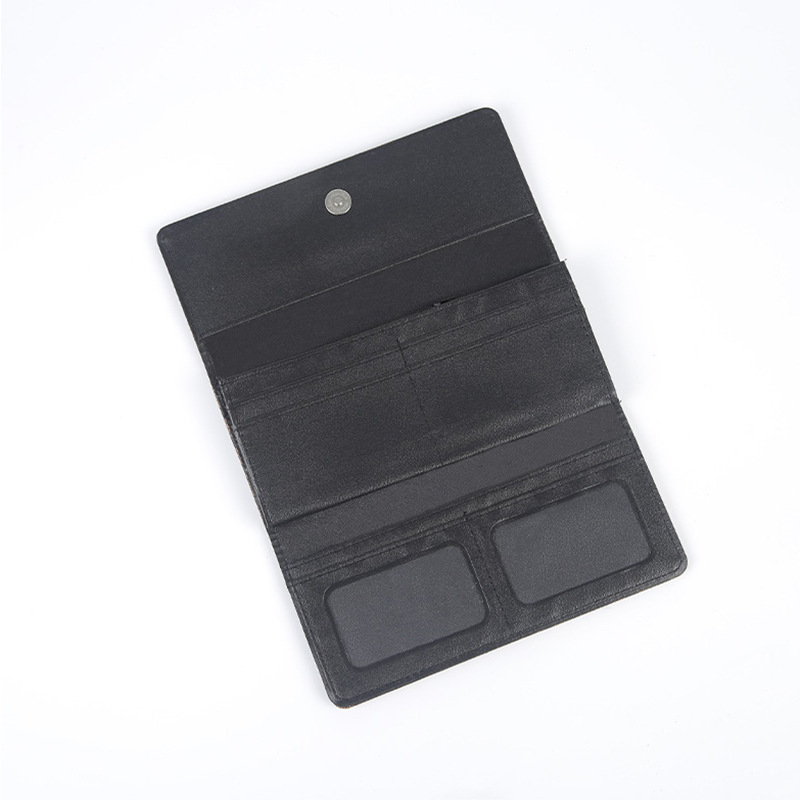 The new women's wallet, a casual long buckle women's clutch bag, is elegant and fashionable with multiple slots. It's a long wallet Item Picture