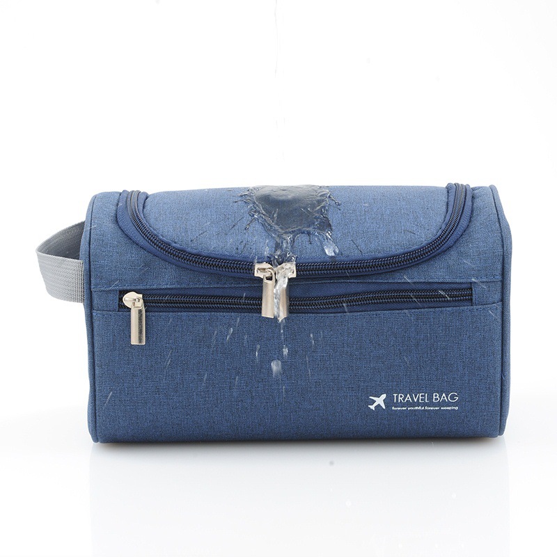 Cross-border outdoor travel men's hook-up toiletry bag, cationic waterproof Korean version storage toiletry and makeup bag, large capacity Item Picture