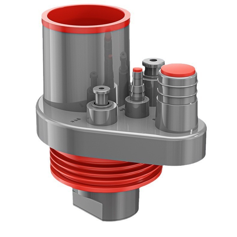 Three-way drain pipe, kitchen drainage pipe anti-odor wonder, three-way water purifier, sealing plug, five-way automatic sewer Item Picture
