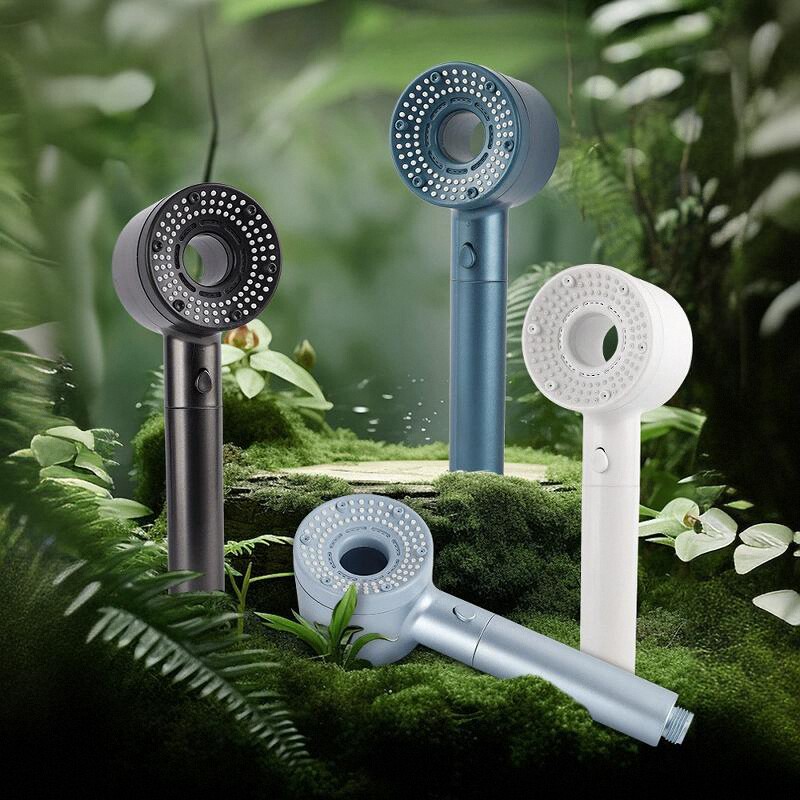 Hollowed-out filter pressurized showerhead, super strong shower showerhead, turbine pressurized bath showerhead set Specification drawing