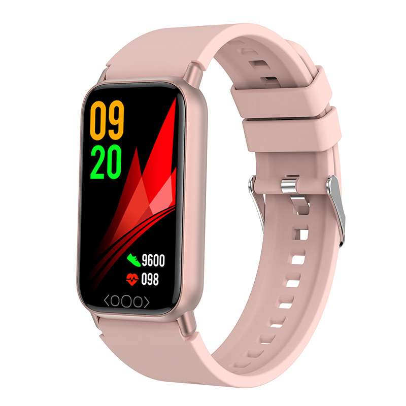The TK72 smartwatch features sleep monitoring, heart rate, blood pressure, blood oxygen measurement, social sharing, and multiple sports modes Item Picture