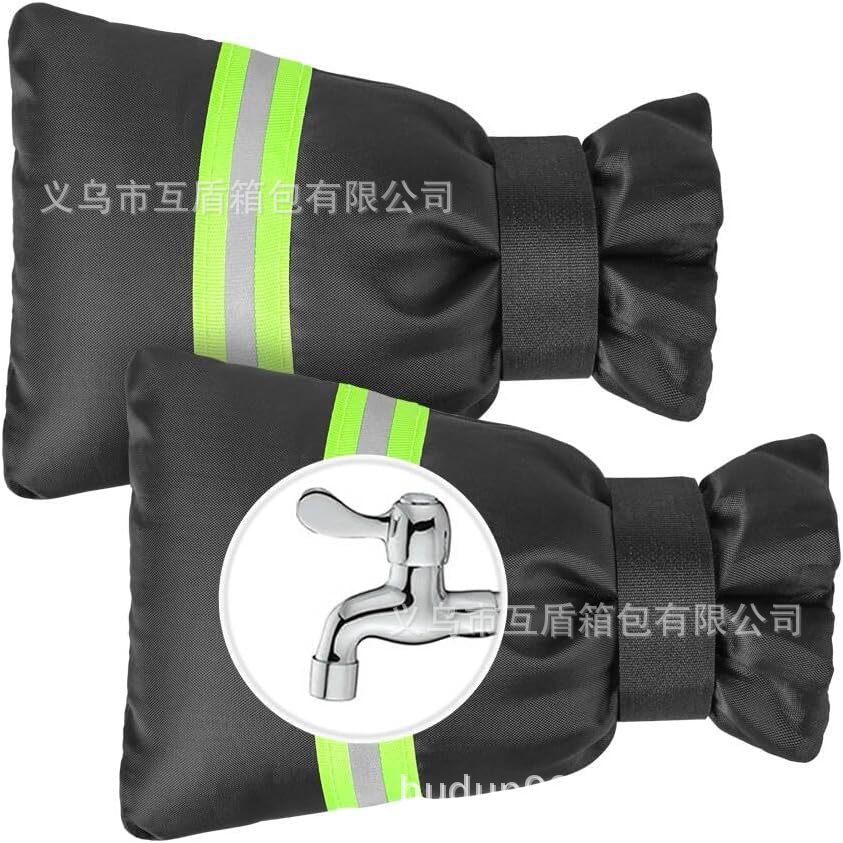 Winter faucet heat insulation cover, hose sock cover, outdoor winter faucet cover heat insulation and anti-freezing protection hose ring Application Scenario