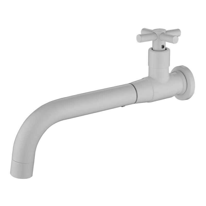 Stainless steel universal integrated rose gold single cooling wall-mounted washbasin faucet washbasin built-in ordinary gold Specification drawing