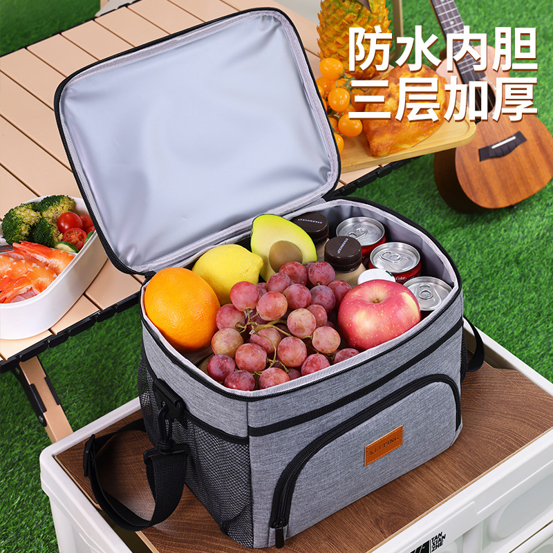 New cross-border Amazon Giant Energy picnic bag, large-capacity lunch box, insulated bag, car ice pack, lunch box bag, insulated bag details Picture